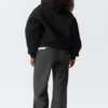 Oversized Scuba Hoodie – Black Oversized Scuba Hoodie – Black