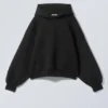 Oversized Scuba Hoodie – Black Oversized Scuba Hoodie – Black