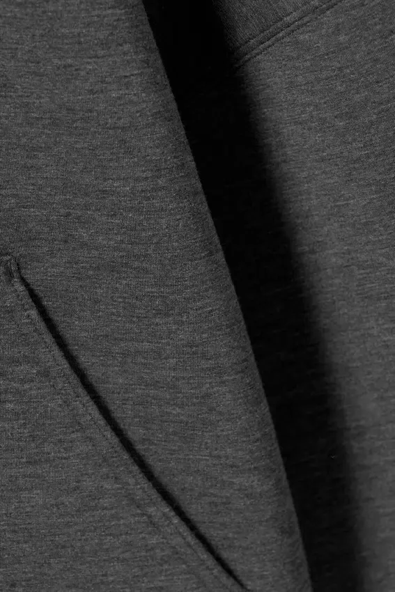 Oversized Scuba Hoodie – Dark Grey Melange Oversized Scuba Hoodie – Dark Grey Melange