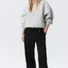 Oversized Scuba Hoodie – Grey Melange Oversized Scuba Hoodie – Grey Melange
