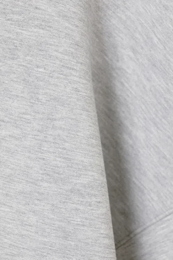 Oversized Scuba Hoodie – Grey Melange Oversized Scuba Hoodie – Grey Melange