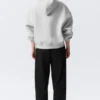 Oversized Scuba Hoodie – Grey Melange Oversized Scuba Hoodie – Grey Melange