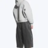 Oversized Scuba Hoodie – Light Grey Oversized Scuba Hoodie – Light Grey