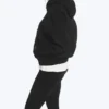 Oversized Scuba Zip-Hoodie – Black Oversized Scuba Zip-Hoodie – Black
