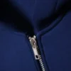 Oversized Scuba Zip-Hoodie – Cobalt Blue Oversized Scuba Zip-Hoodie – Cobalt Blue