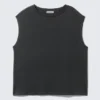 Oversized Sleeveless Tank Top – Dark Oversized Sleeveless Tank Top – Dark