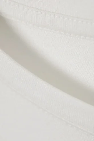 Oversized Sleeveless Tank Top – White