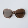 Oversized Sunglasses – Dark Brown Oversized Sunglasses – Dark Brown