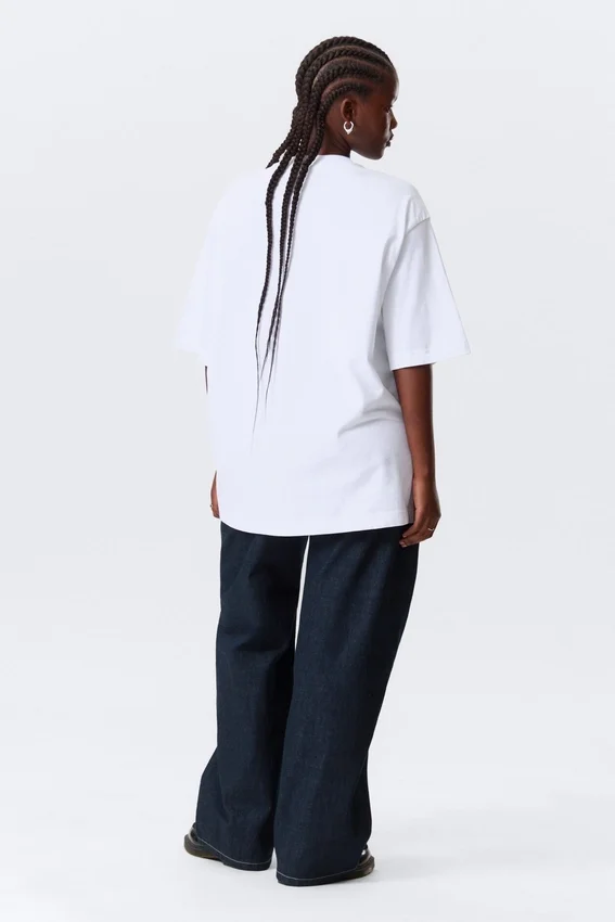 Oversized T-Shirt – White Oversized T-Shirt – White