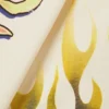 Oversized Throw-On T-Shirt – Light Yellow – Cosmic Blaze