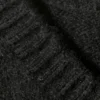 Oversized V-Neck Wool Blend Sweater – Black Oversized V-Neck Wool Blend Sweater – Black