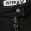 Oversized Washed Canvas Jacket – Black Oversized Washed Canvas Jacket – Black