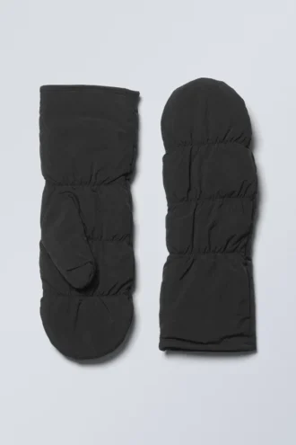 Padded Mittens – Black