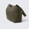 Padded Nylon Tote Bag – Dark Khaki Green Padded Nylon Tote Bag – Dark Khaki Green
