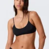 Padded Tie Bikini Top – Black Padded Tie Bikini Top – Black