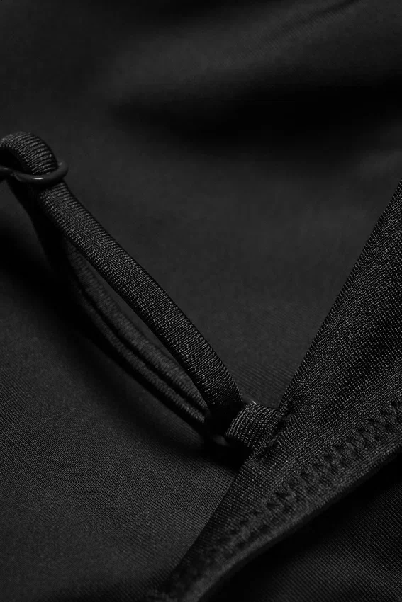 Padded Tie Bikini Top – Black Padded Tie Bikini Top – Black