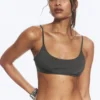 Padded Tie Bikini Top – Dark Grey Padded Tie Bikini Top – Dark Grey