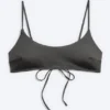 Padded Tie Bikini Top – Dark Grey Padded Tie Bikini Top – Dark Grey