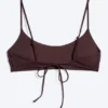 Padded Tie Bikini Top – Dark Red Padded Tie Bikini Top – Dark Red