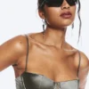 Padded Wire Bikini Top – Dusty Grey Padded Wire Bikini Top – Dusty Grey