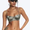 Padded Wire Bikini Top – Dusty Grey Padded Wire Bikini Top – Dusty Grey