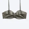 Padded Wire Bikini Top – Dusty Grey Padded Wire Bikini Top – Dusty Grey