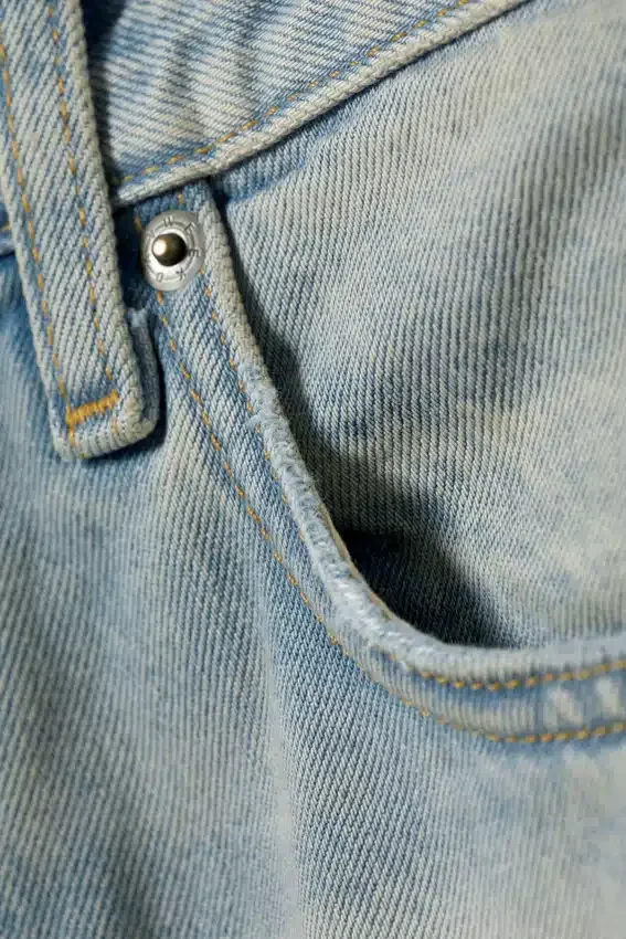 Panelled Loose Fit Baggy Unisex Jeans – Port Blue – Light Blue Panelled Loose Fit Baggy Unisex Jeans – Port Blue – Light Blue