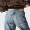 Paz Low Rise No-Waistband Wide Leg Jeans – Blue Horses – Medium Blue Paz Low Rise No-Waistband Wide Leg Jeans – Blue Horses – Medium Blue