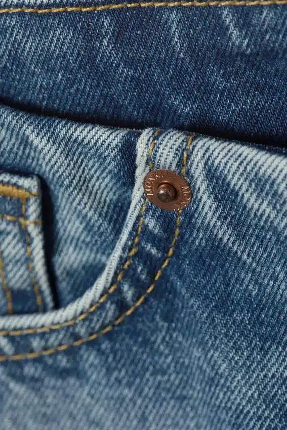 Paz Low Rise No-Waistband Wide Leg Jeans – Blue Horses – Medium Blue Paz Low Rise No-Waistband Wide Leg Jeans – Blue Horses – Medium Blue