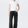 Paz Mid Rise Wide Jeans – Paloma Black – Black Paz Mid Rise Wide Jeans – Paloma Black – Black