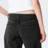Paz Mid Rise Wide Jeans – Paloma Black – Black Paz Mid Rise Wide Jeans – Paloma Black – Black