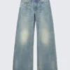 Paz Mid Rise Wide Jeans – Perseus Blue – Medium Blue Paz Mid Rise Wide Jeans – Perseus Blue – Medium Blue