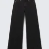 Paz Mid Rise Wide Jeans – Tuned Black – Black Paz Mid Rise Wide Jeans – Tuned Black – Black