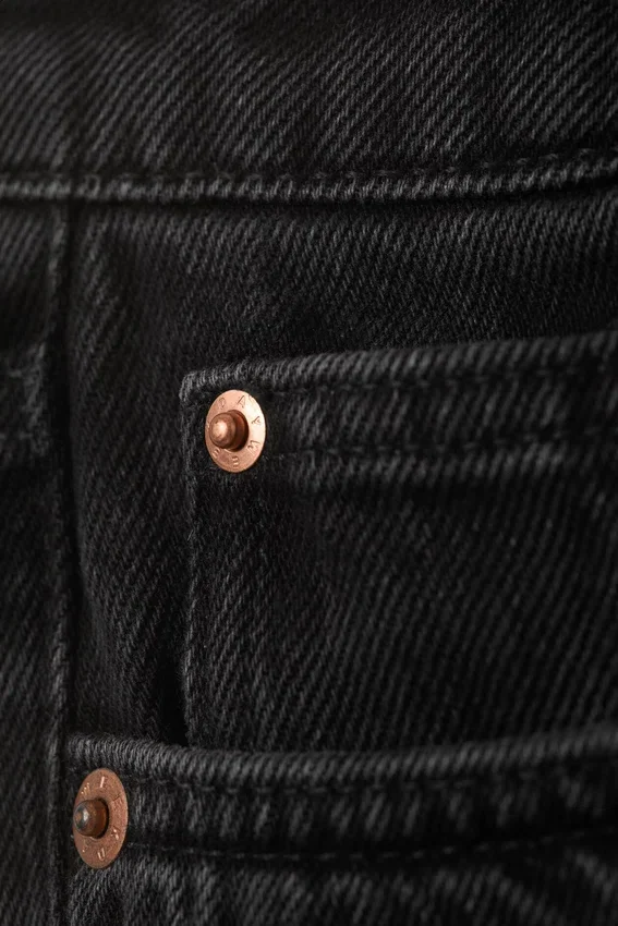 Paz Mid Rise Wide Jeans – Tuned Black – Black Paz Mid Rise Wide Jeans – Tuned Black – Black