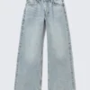 Paz Mid Straight Embellished Jeans – Venice Blue – Light Blue Paz Mid Straight Embellished Jeans – Venice Blue – Light Blue