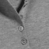 Pearl Button up Top – Dusty Grey Melange Pearl Button up Top – Dusty Grey Melange