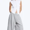 Pearl Button up Top – White – Pearl Buttons Pearl Button up Top – White – Pearl Buttons