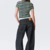 Peggy Low Rise Loose Baggy Jeans – Blue Rinse – Dark Blue Peggy Low Rise Loose Baggy Jeans – Blue Rinse – Dark Blue