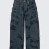 Peggy Low Waist Baggy Jeans – Aegean Tie Dye Peggy Low Waist Baggy Jeans – Aegean Tie Dye