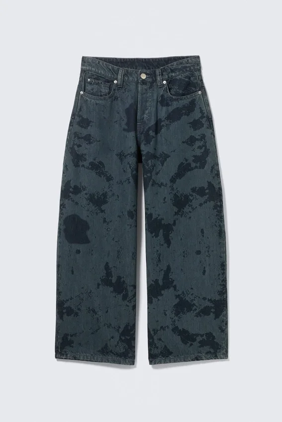 Peggy Low Waist Baggy Jeans – Aegean Tie Dye Peggy Low Waist Baggy Jeans – Aegean Tie Dye
