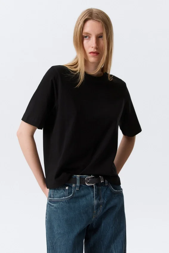 Perfect Boxy T-Shirt – Black Perfect Boxy T-Shirt – Black