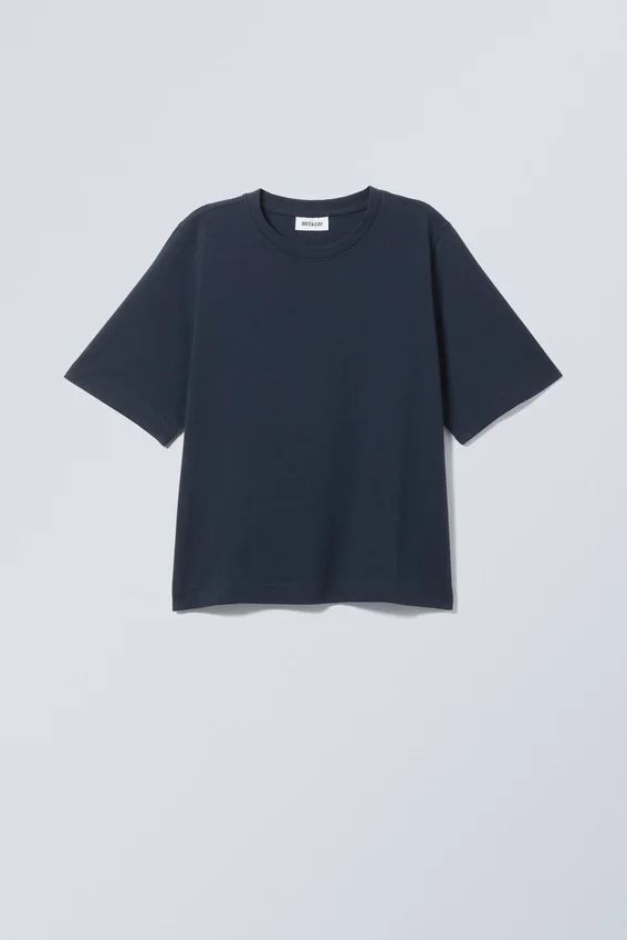 Perfect Boxy T-Shirt – Dark Blue Perfect Boxy T-Shirt – Dark Blue