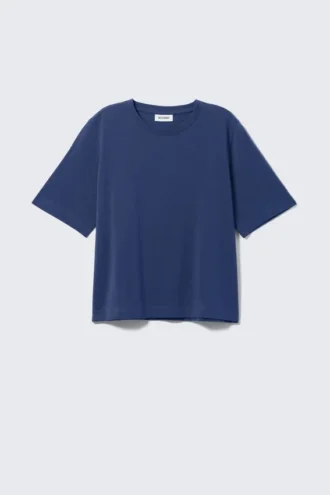 Perfect Boxy T-Shirt – Dark Blue