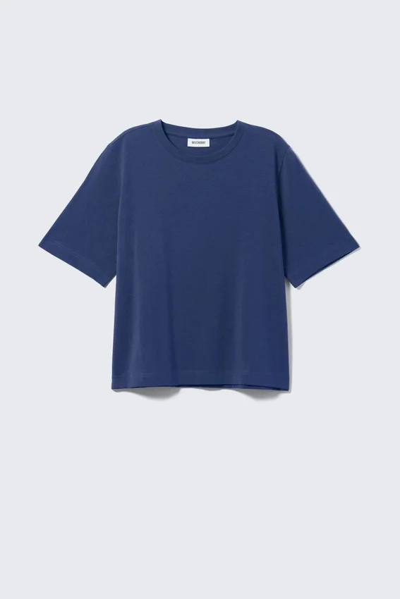 Perfect Boxy T-Shirt – Dark Blue Perfect Boxy T-Shirt – Dark Blue