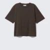 Perfect Boxy T-Shirt – Dark Brown Perfect Boxy T-Shirt – Dark Brown