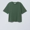 Perfect Boxy T-Shirt – Dark Green Perfect Boxy T-Shirt – Dark Green