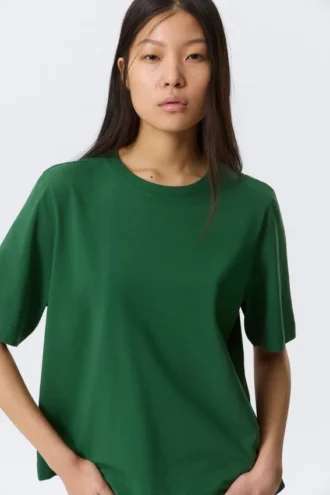 Perfect Boxy T-Shirt – Dark Green