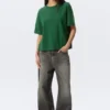 Perfect Boxy T-Shirt – Dark Green Perfect Boxy T-Shirt – Dark Green