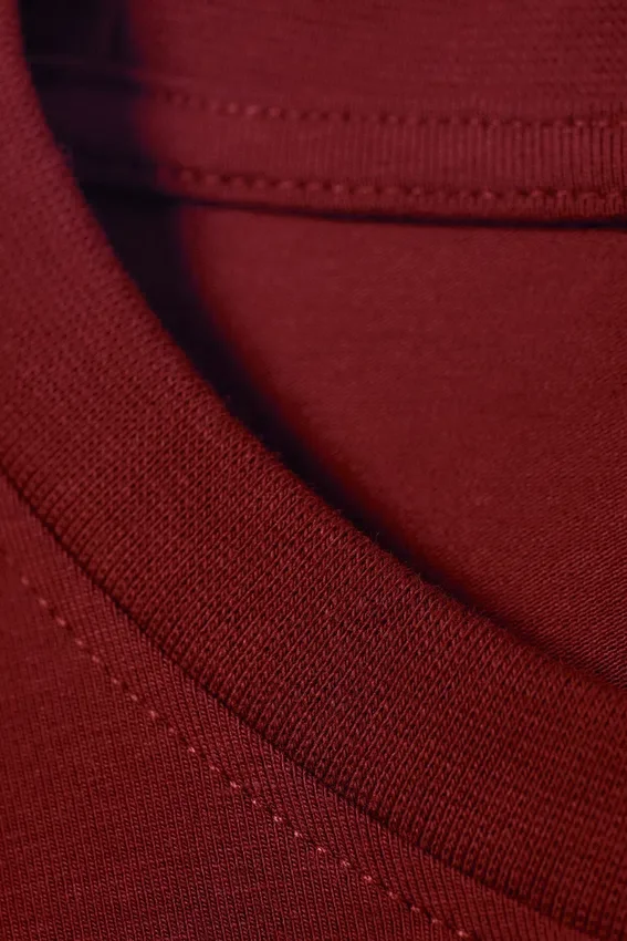 Perfect Boxy T-Shirt – Dark Red Perfect Boxy T-Shirt – Dark Red