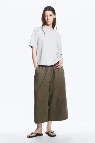 Perfect Boxy T-Shirt – Light Grey